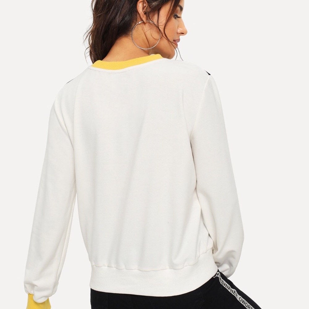 Color Block Sweater - Picture 2 of 2